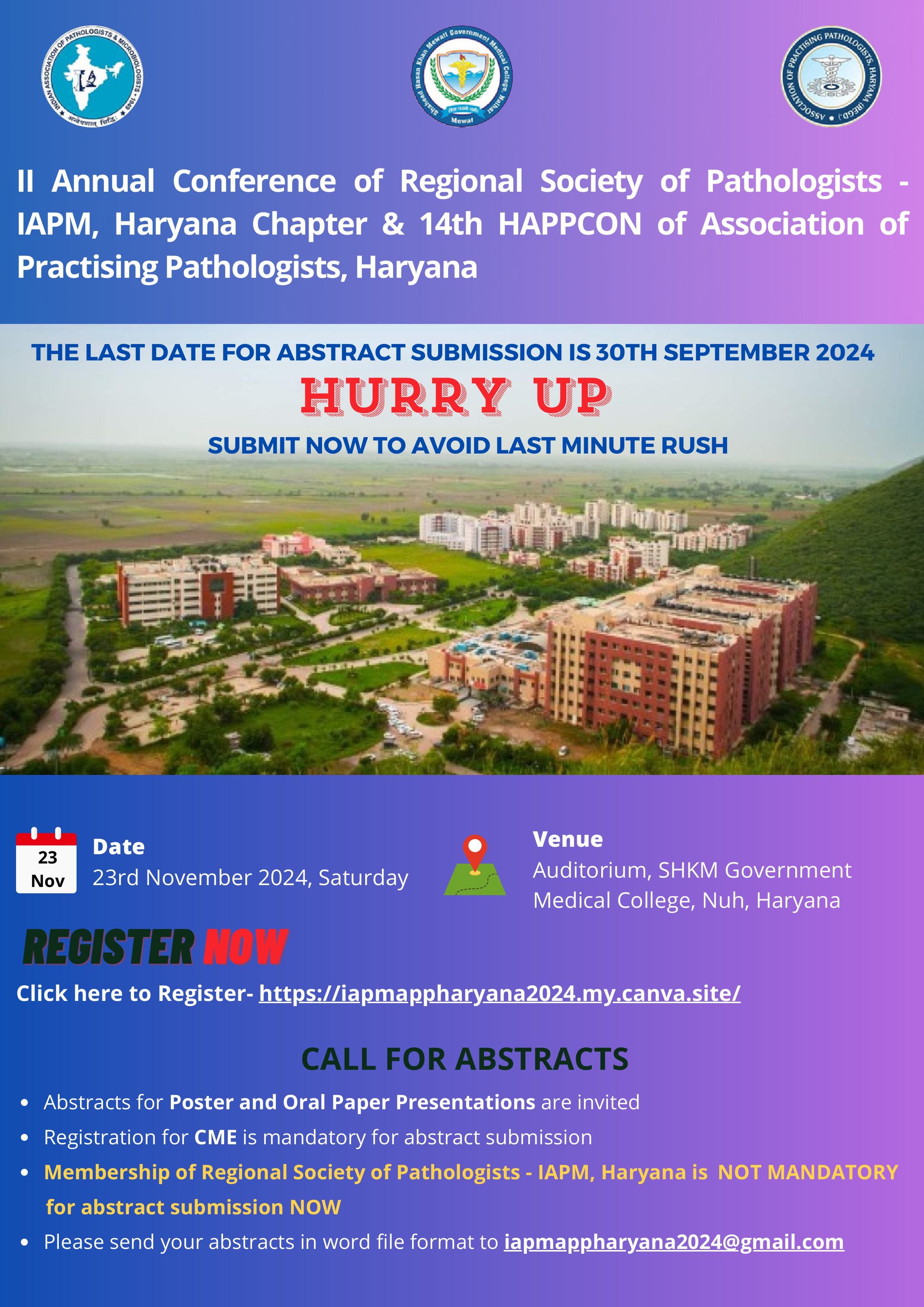 14th HAPPCON SCIENTIFIC PROGRAMME